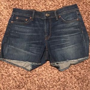 J crew denim shorts
